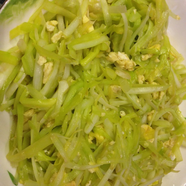韭黄炒蛋
