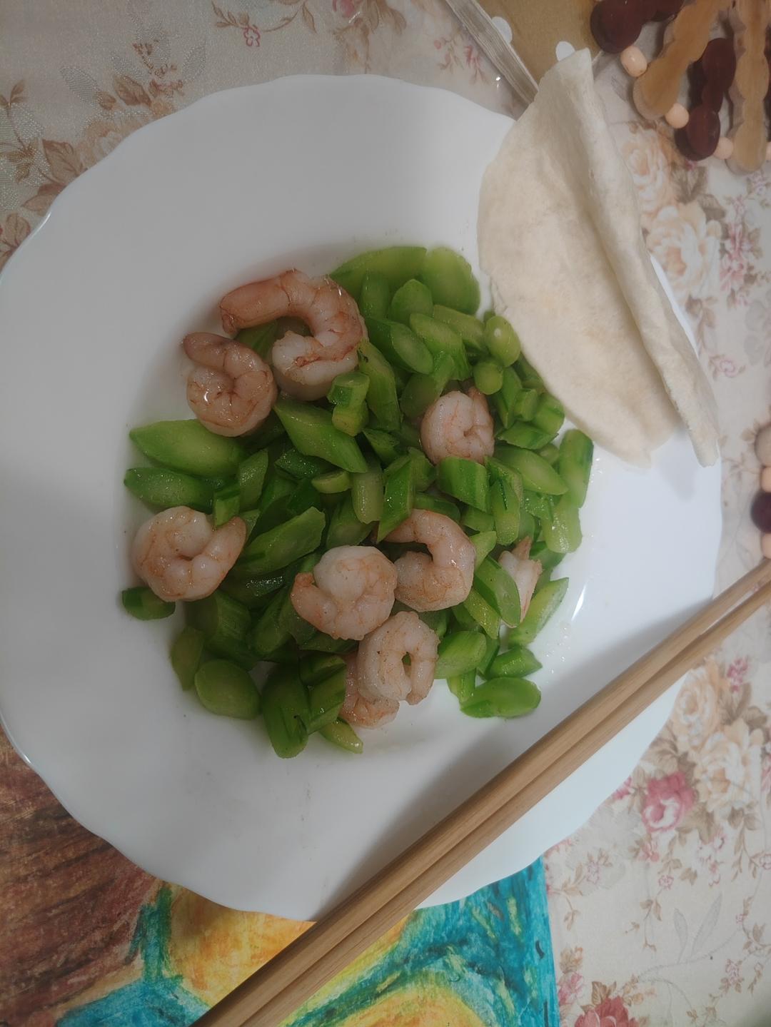 西兰花炒虾仁🍤