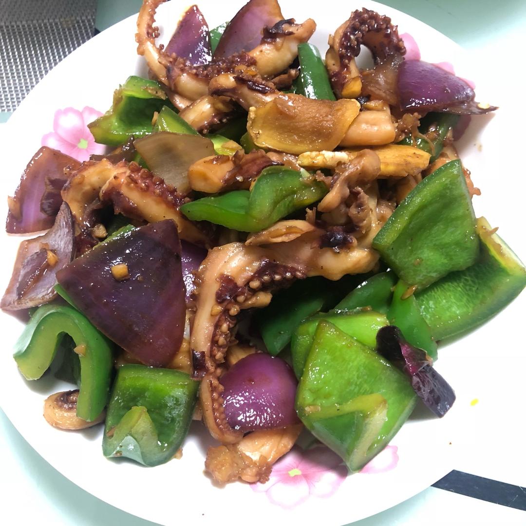 酱爆鱿鱼须