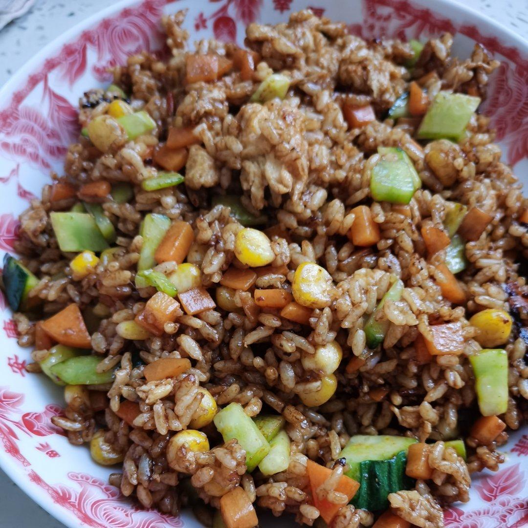 酱油炒饭(超级简单)