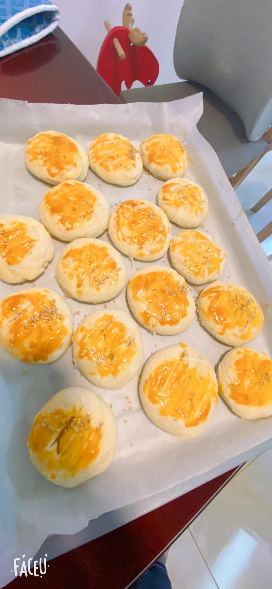 奶黄馅老婆饼【正宗美味0失败】