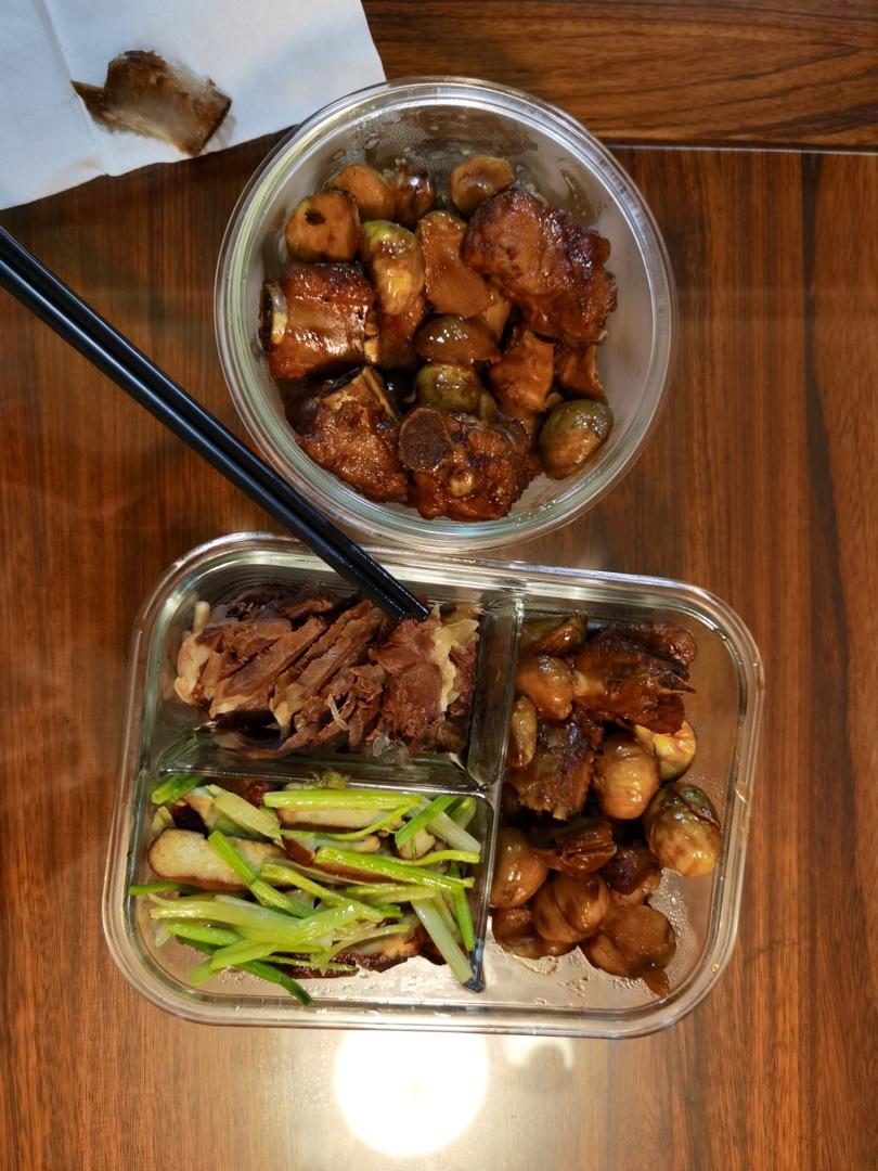 板栗烧排骨