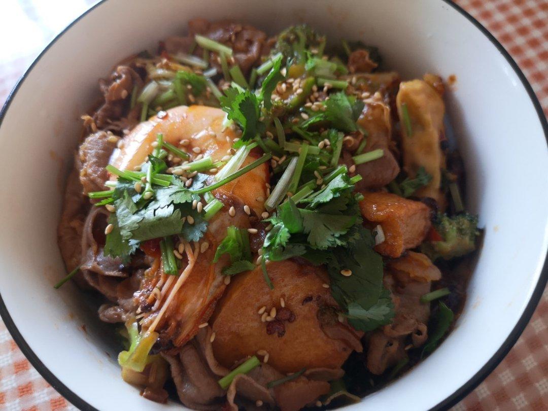 火锅底料炒麻辣香锅