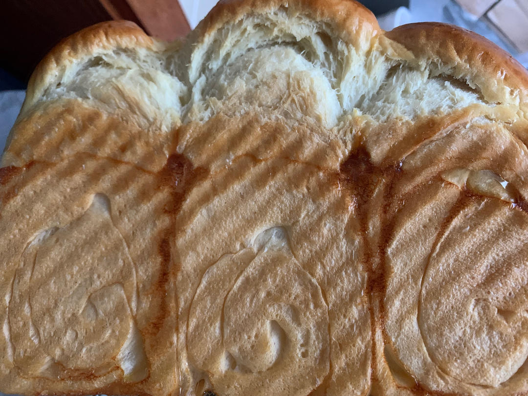 最好吃的牛奶吐司妃娟的100%中种北海道牛奶吐司奶油吐司