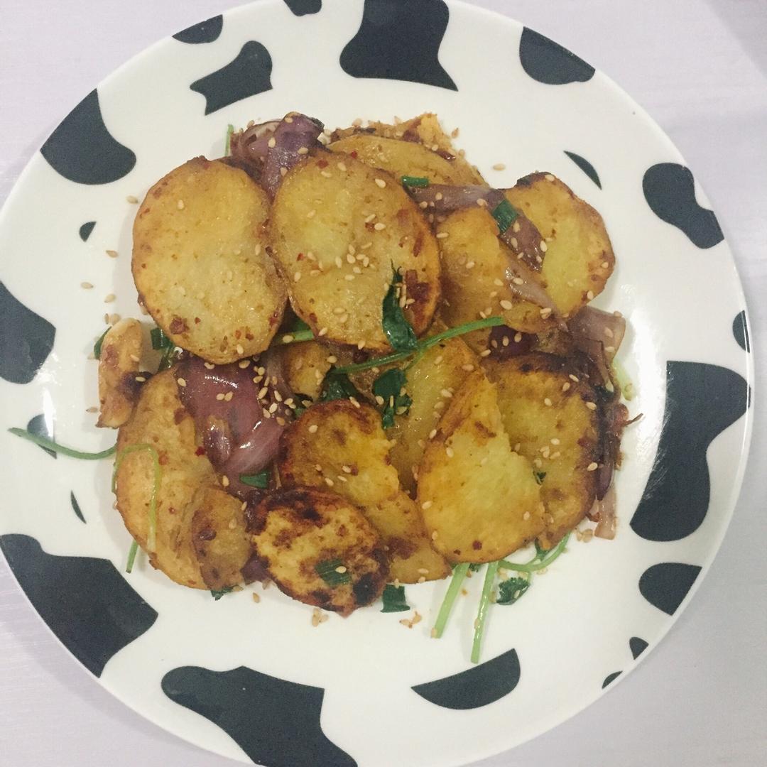 干锅土豆片
