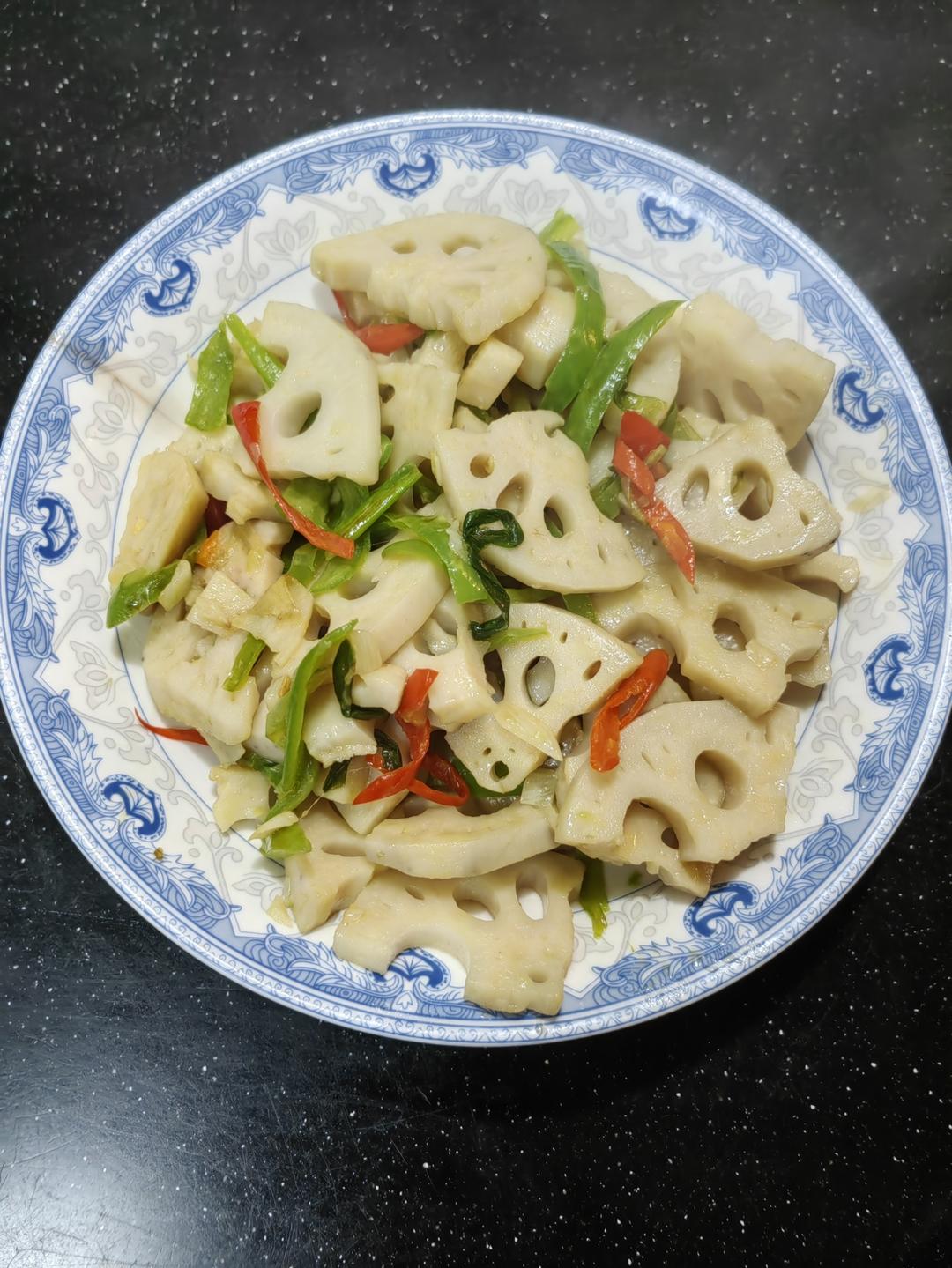 清炒脆藕