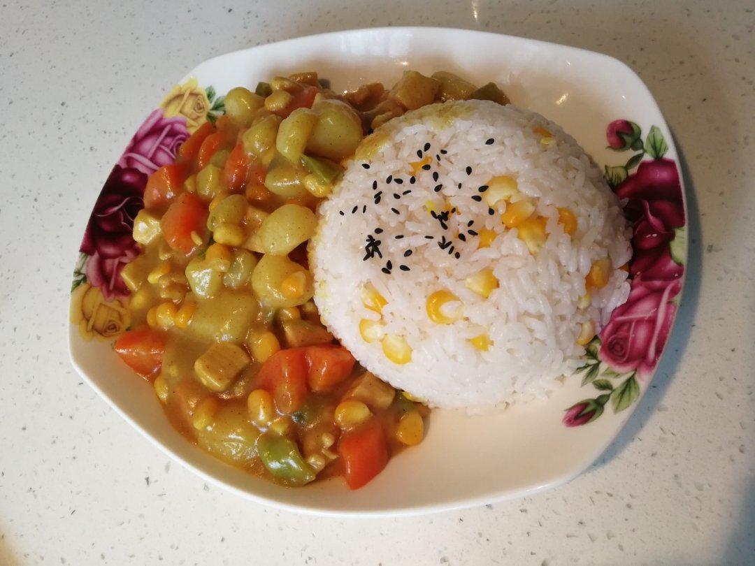 咖喱鸡肉饭