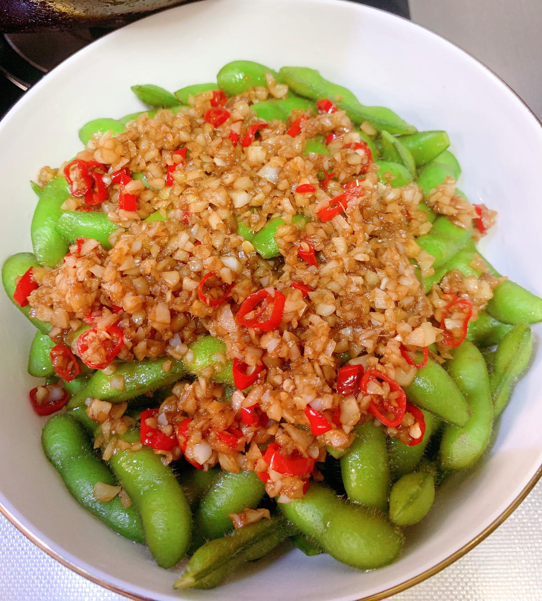 武汉夏夜狂欢菜 | 凉拌毛豆