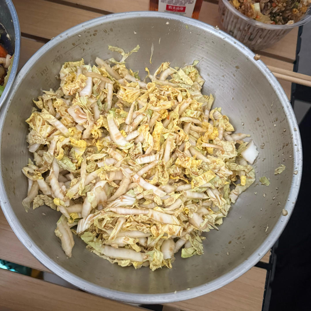清口开胃的白菜拌粉丝