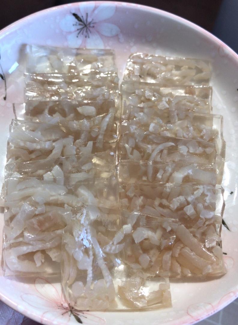 水晶肉皮冻