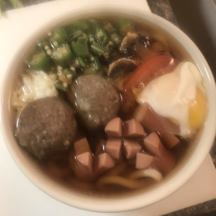 一碗乌冬面