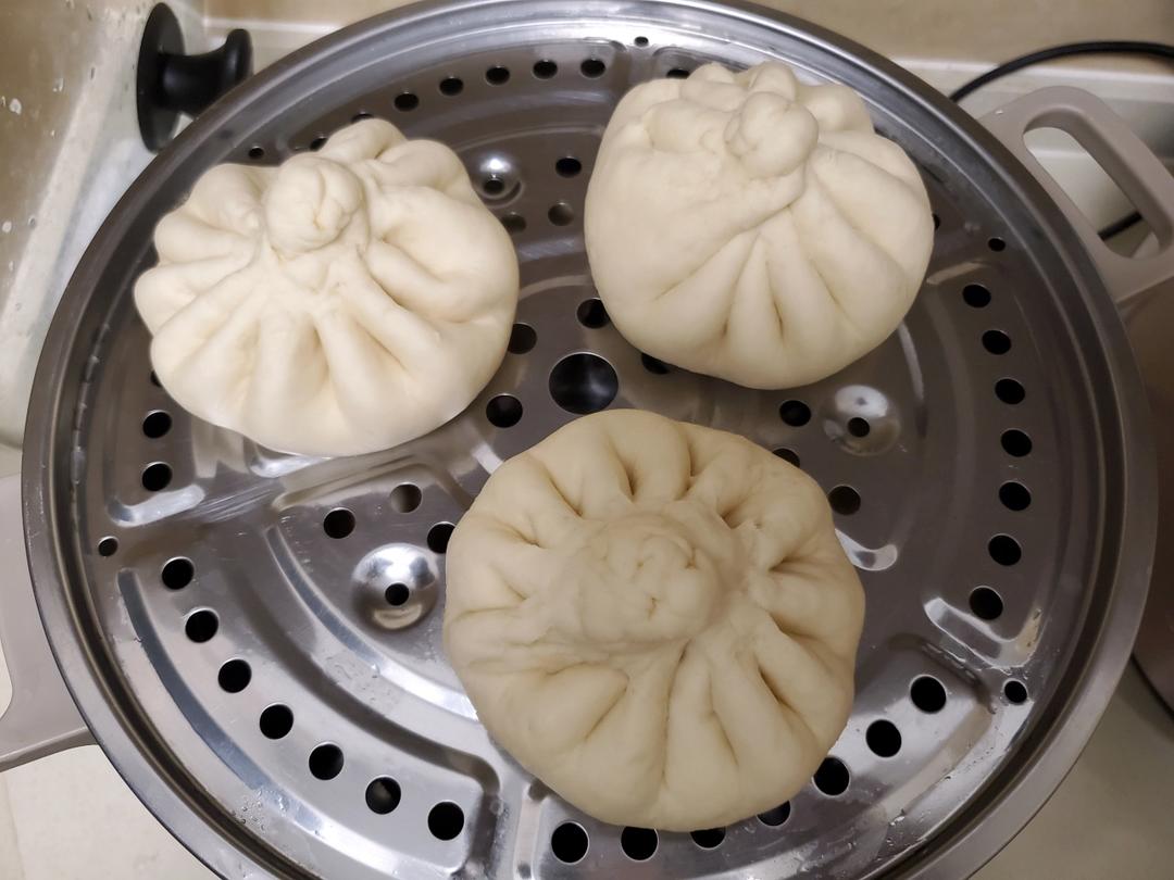 洋葱猪肉大包子，家常做法简单好吃！
