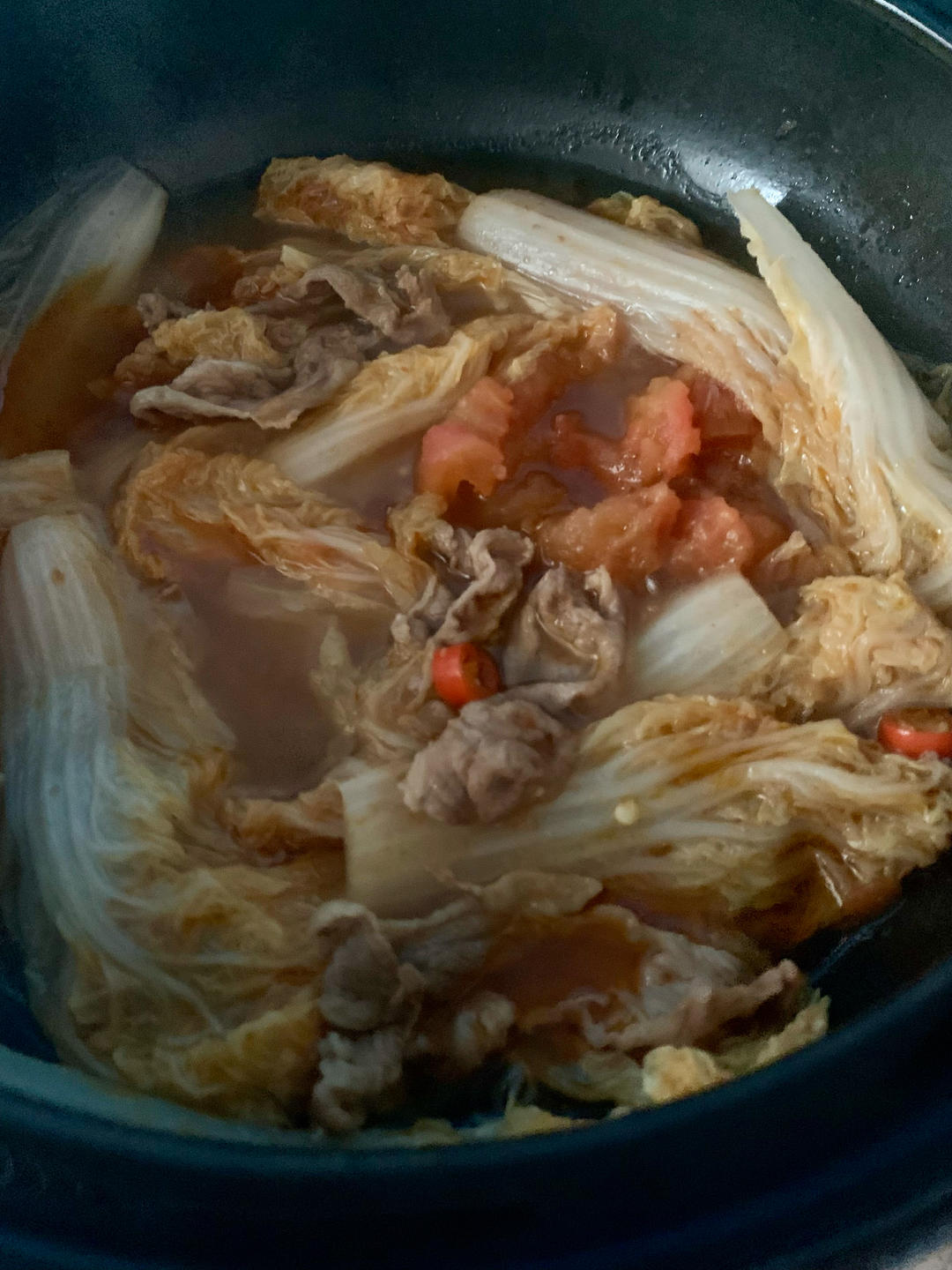 白菜肥牛千层锅(日式)