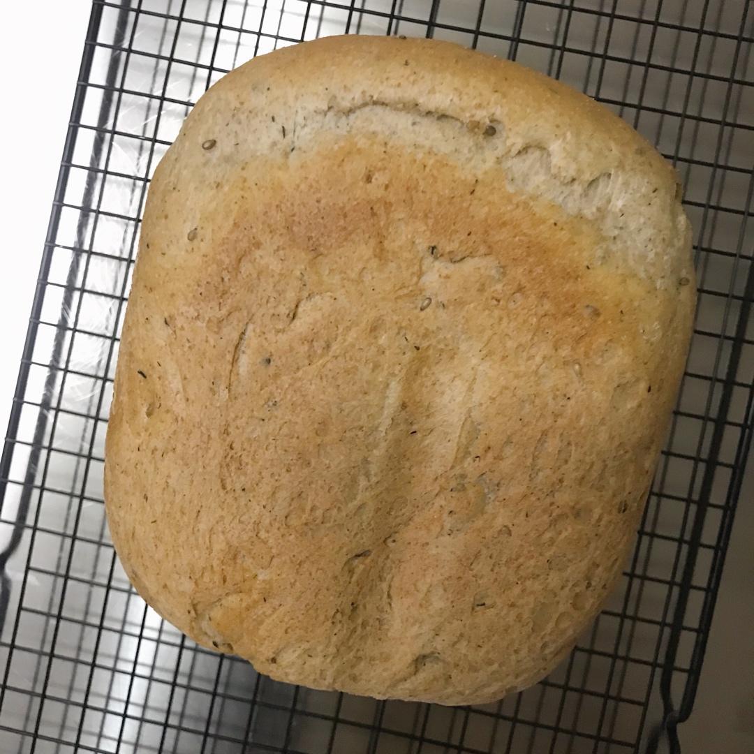 超软拉丝无糖50%全麦吐司面包（低脂.快手松下面包机版）