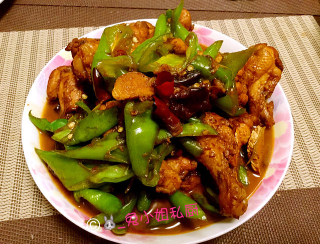 辣椒炒鸡（临沂家常）