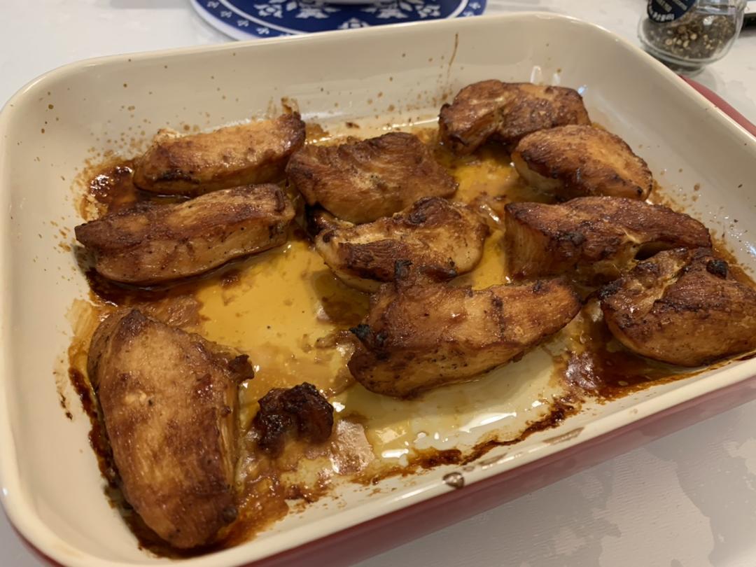 烤鸡胸肉（快手菜）