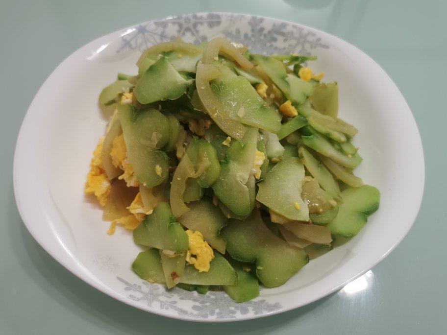 家常素菜佛手瓜炒鸡蛋🥚