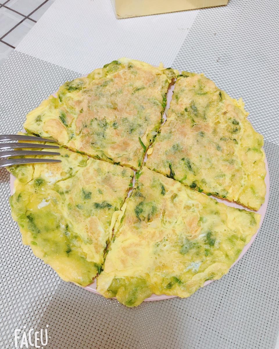 低脂菠菜蛋饼