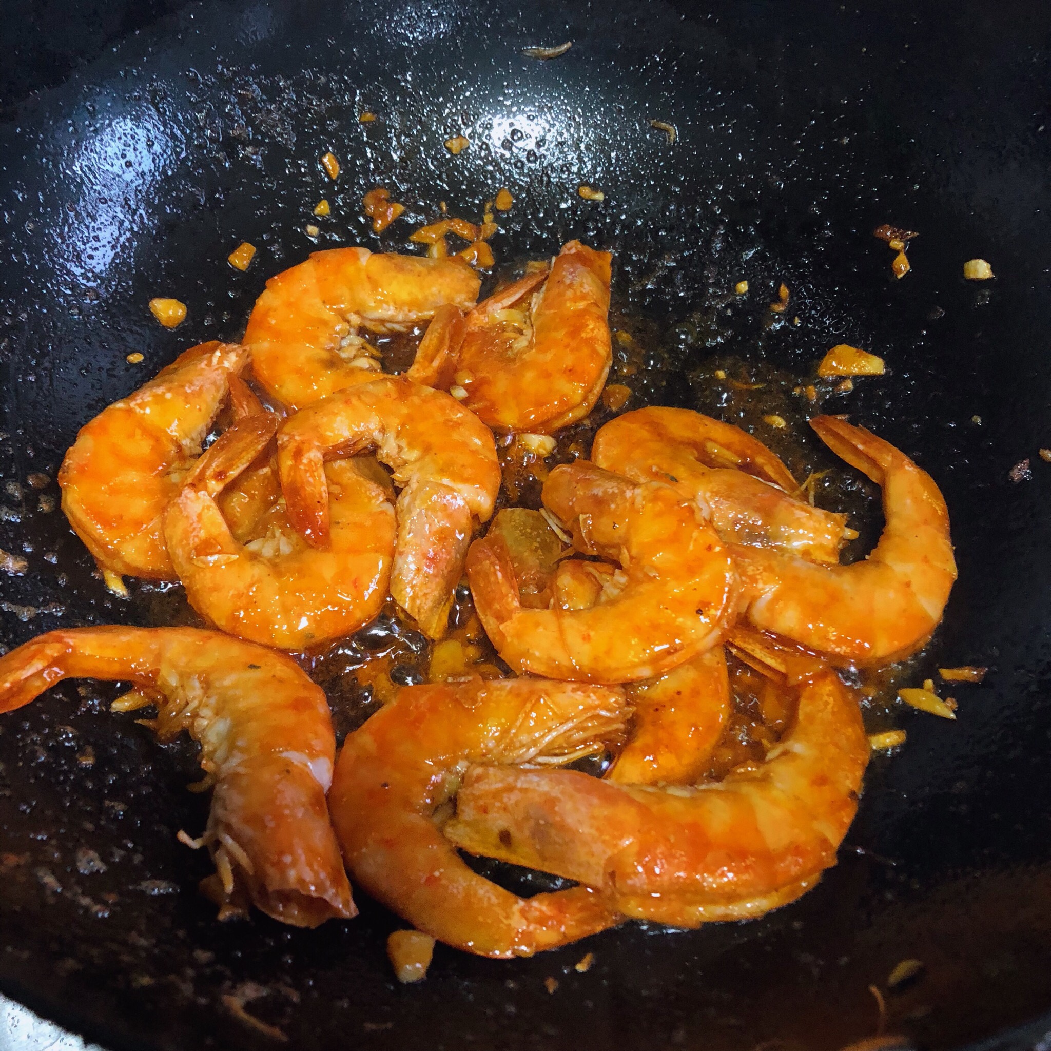 茄汁大虾（油焖大虾）     超级简单 家常快手宴客菜的做法 步骤9