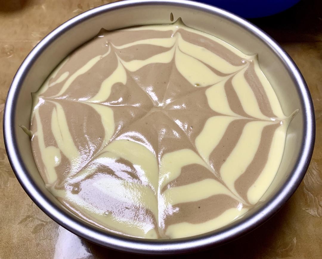 斑马纹戚风蛋糕