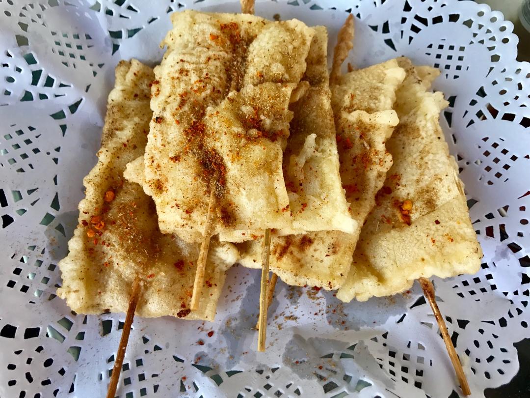回忆中的挂糊小鸡肉串