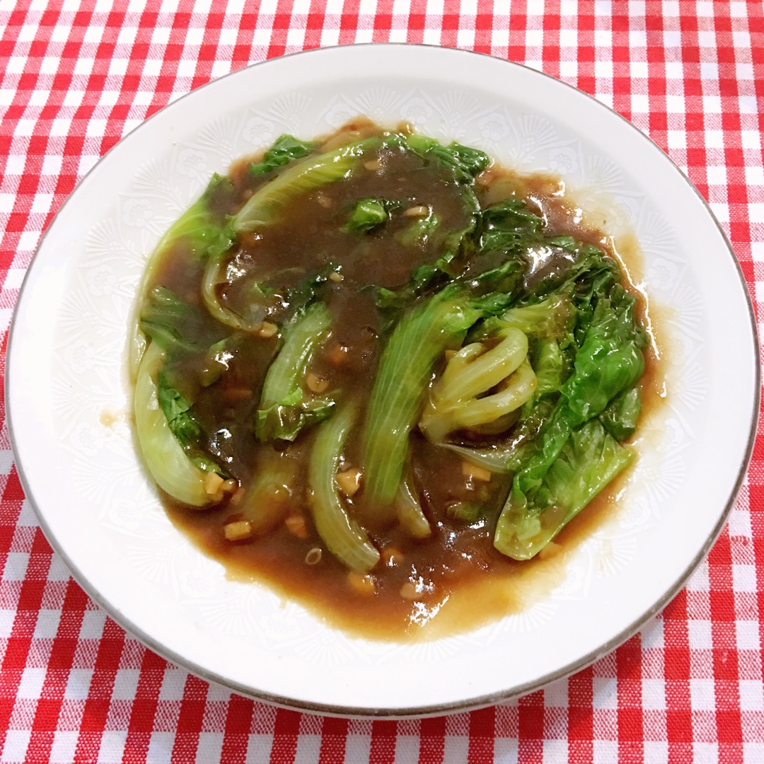 家常菜 蚝油生菜