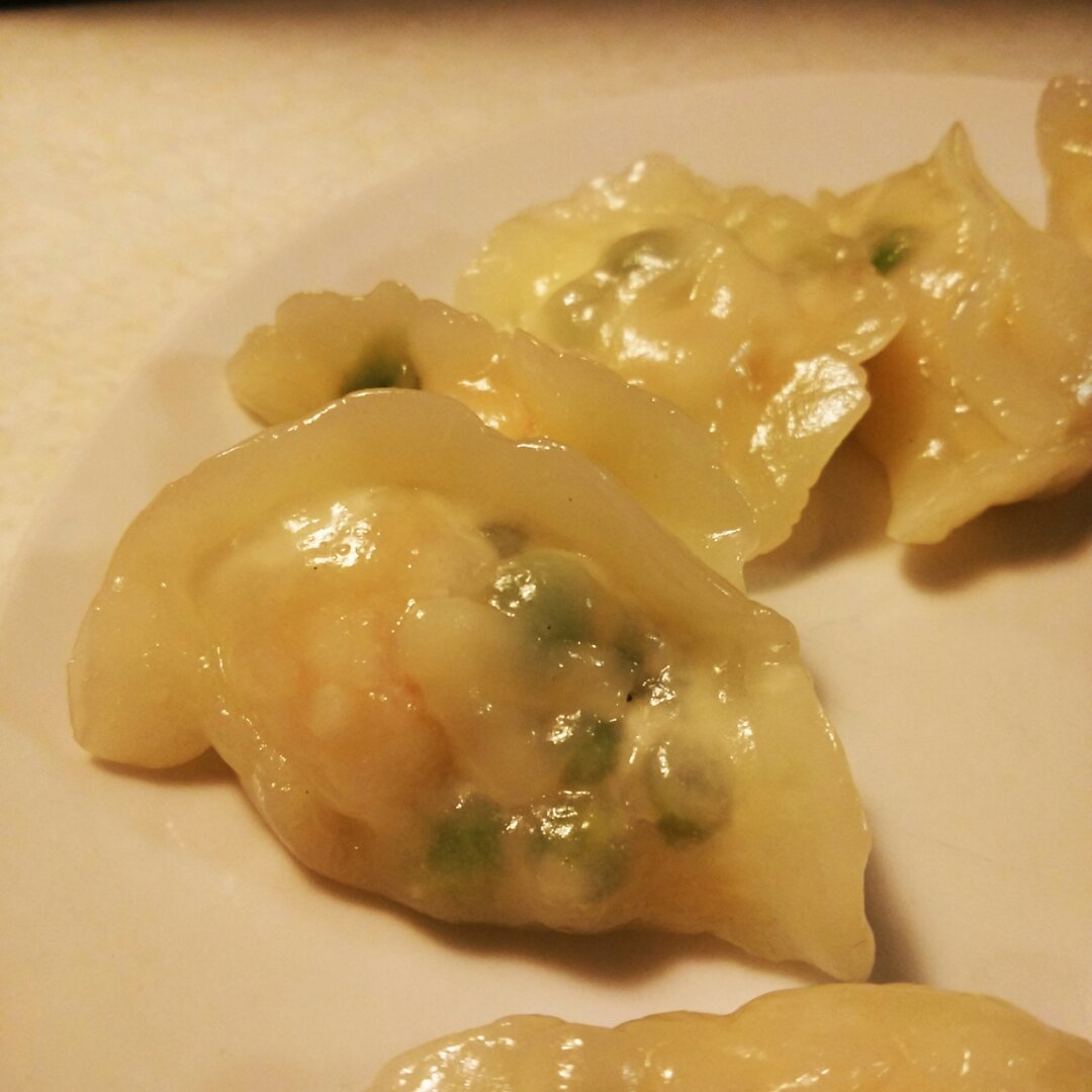 弯梳虾饺