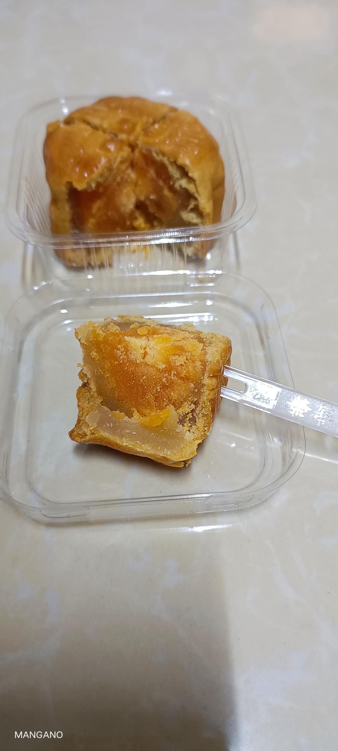 空气炸锅烤月饼🥮