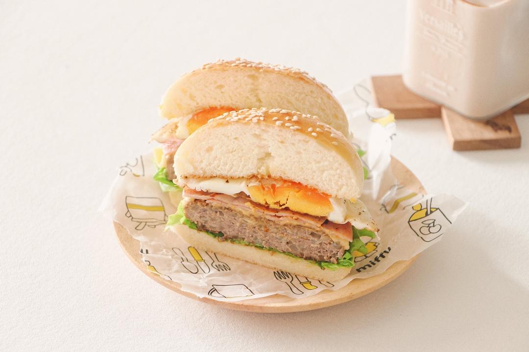 超柔软的中种汉堡胚