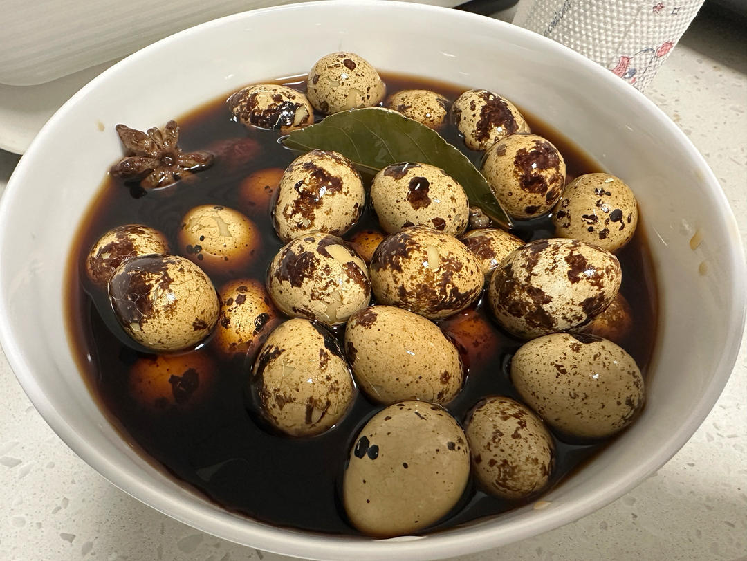 五香卤鹌鹑蛋