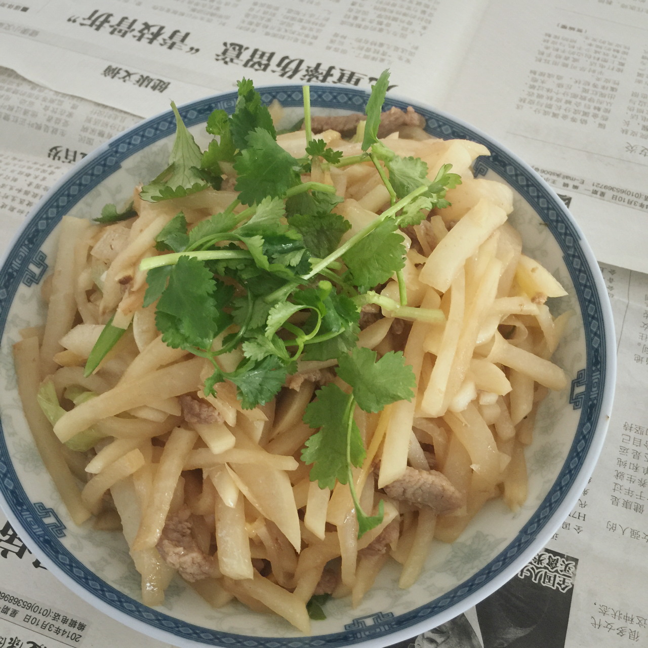 萝卜炒牛肉（超下饭感动哭系列）