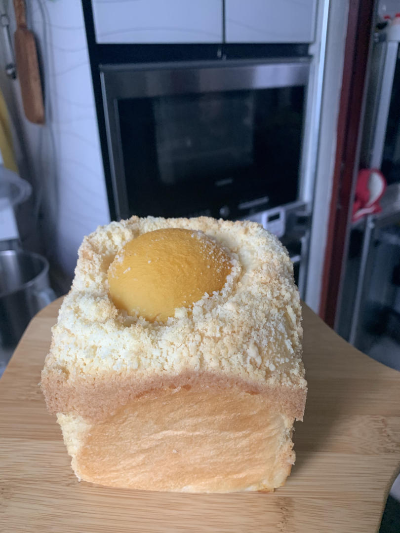黄桃吐司