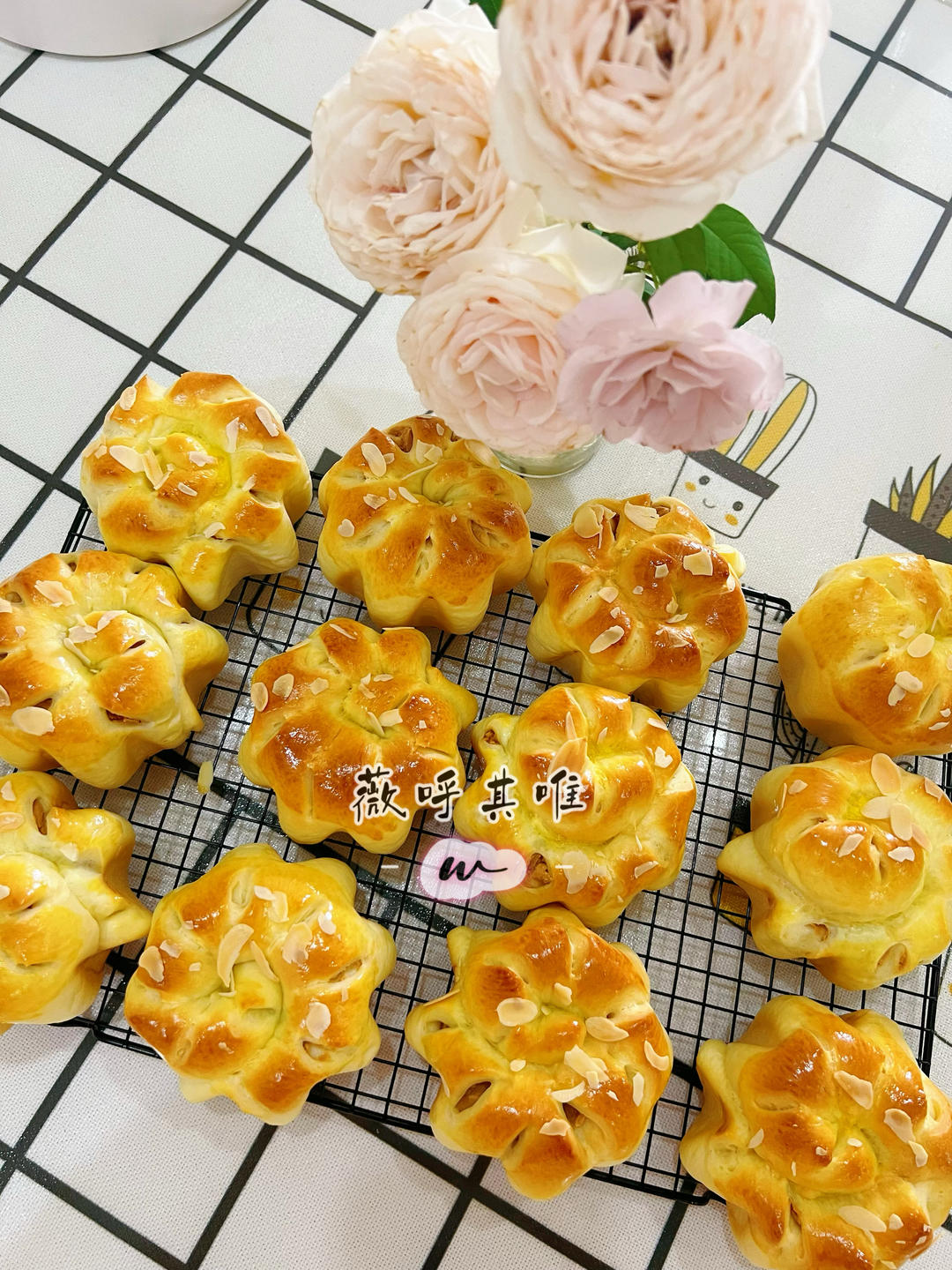淡奶油花生酱小面包