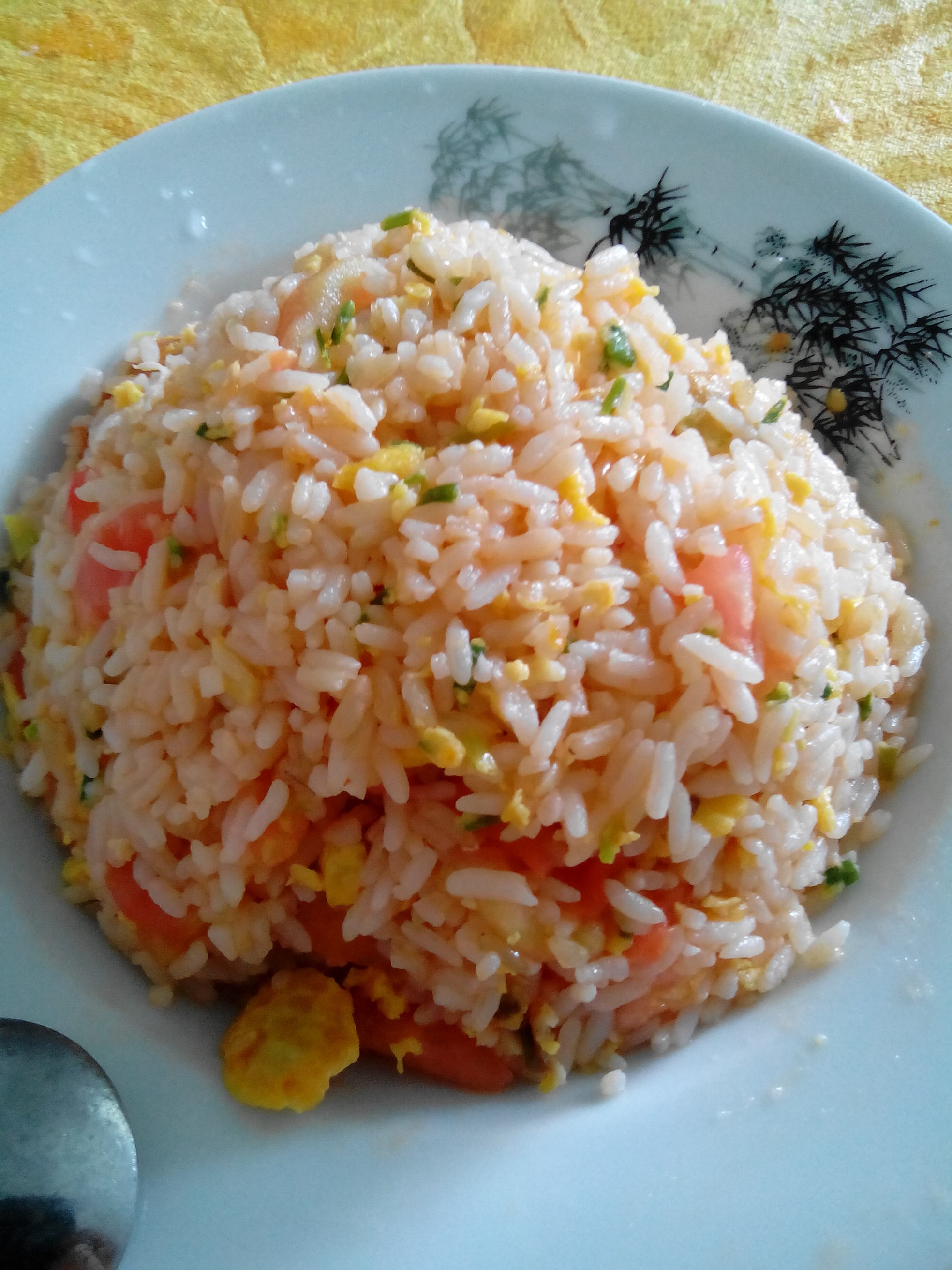 番茄鸡蛋炒饭