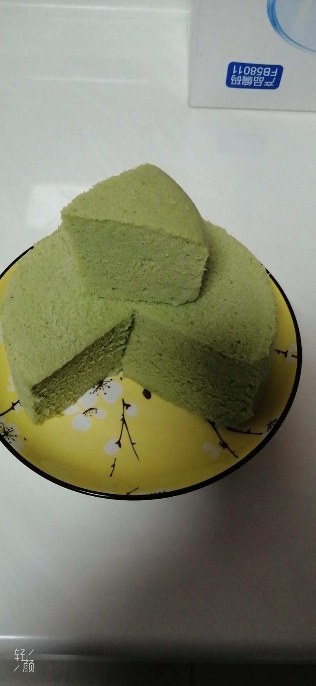 水嫩烫面蒸蛋糕