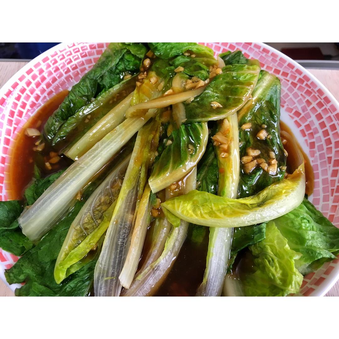 家常菜 蚝油生菜