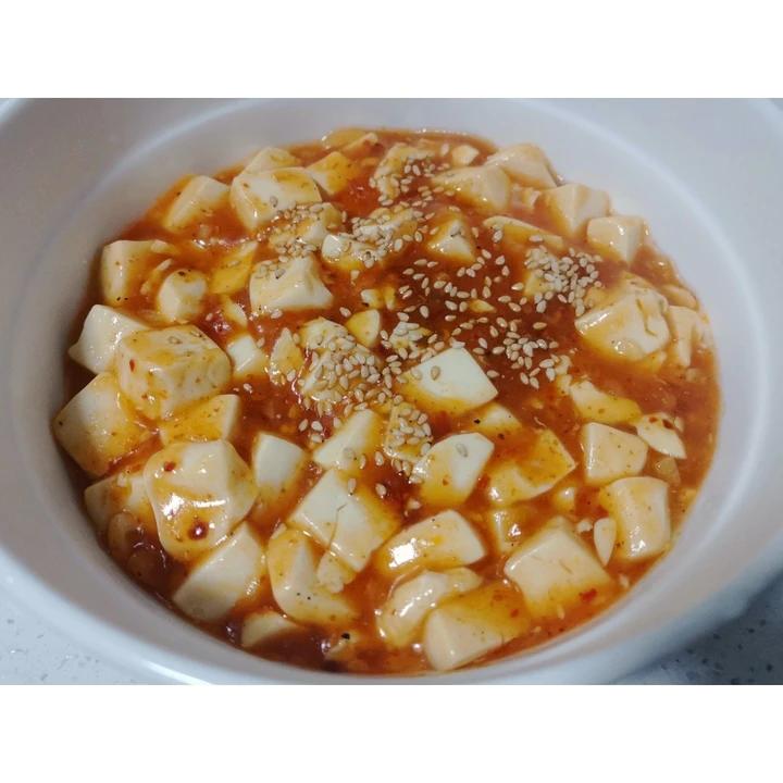 简单易学的下饭菜麻婆豆腐（素版）