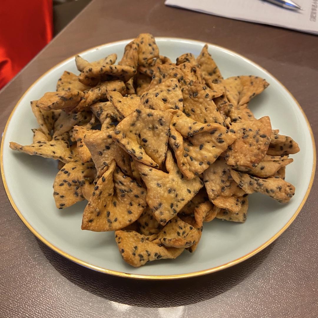 过年小食炸小果（焦叶）