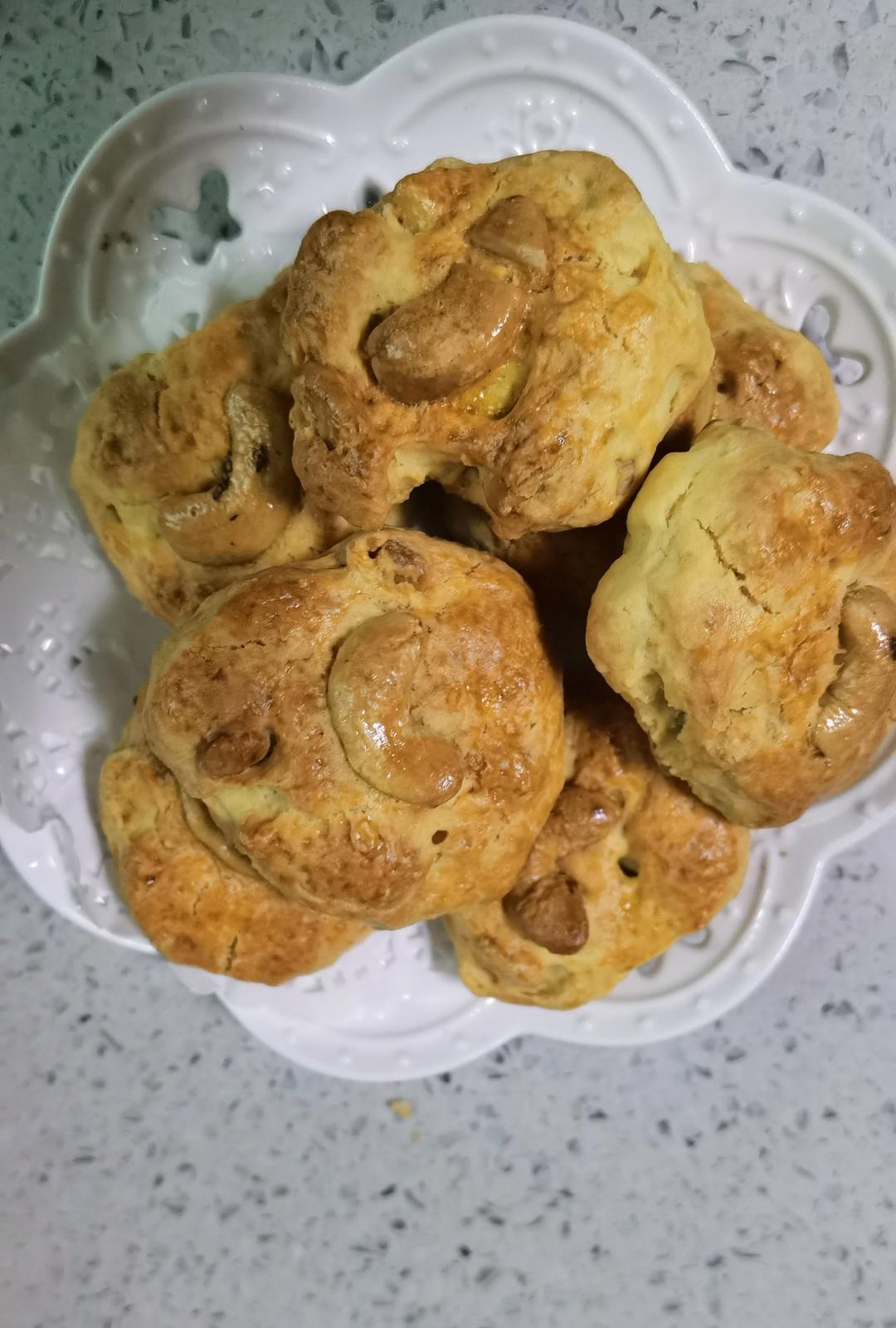 奶香酥脆的腰果酥