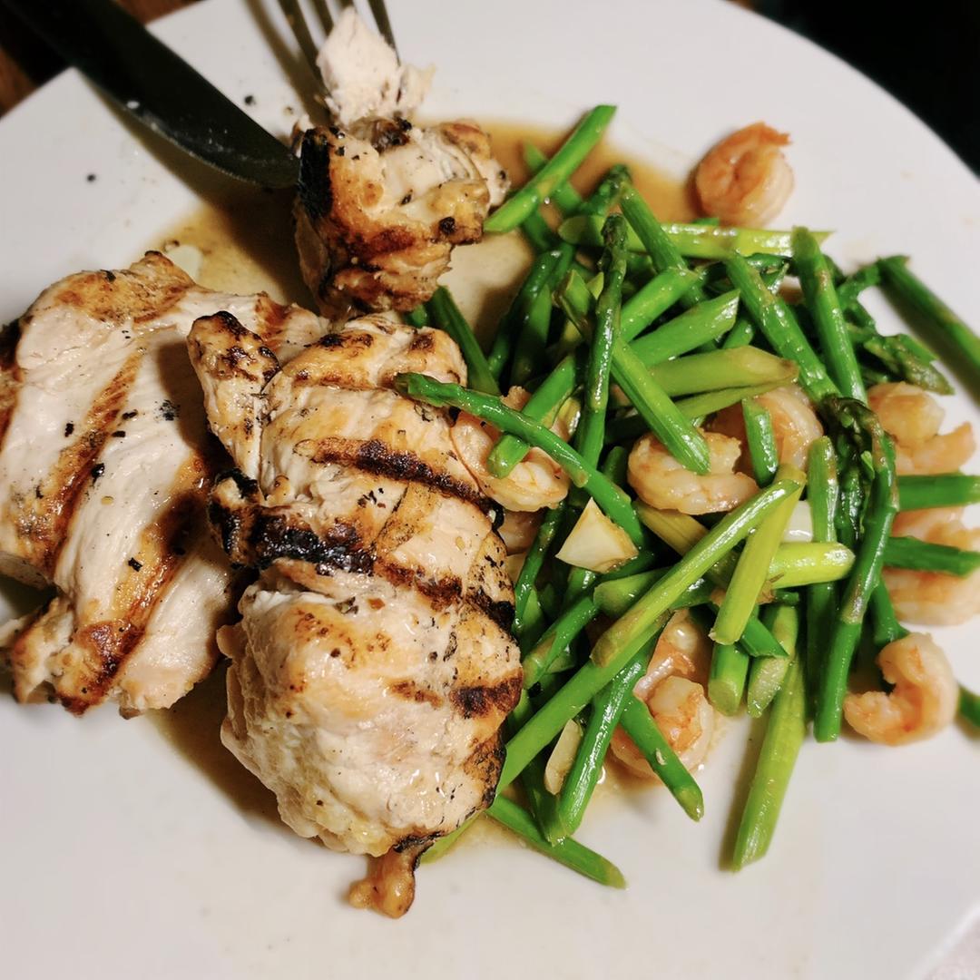 香煎鸡胸肉