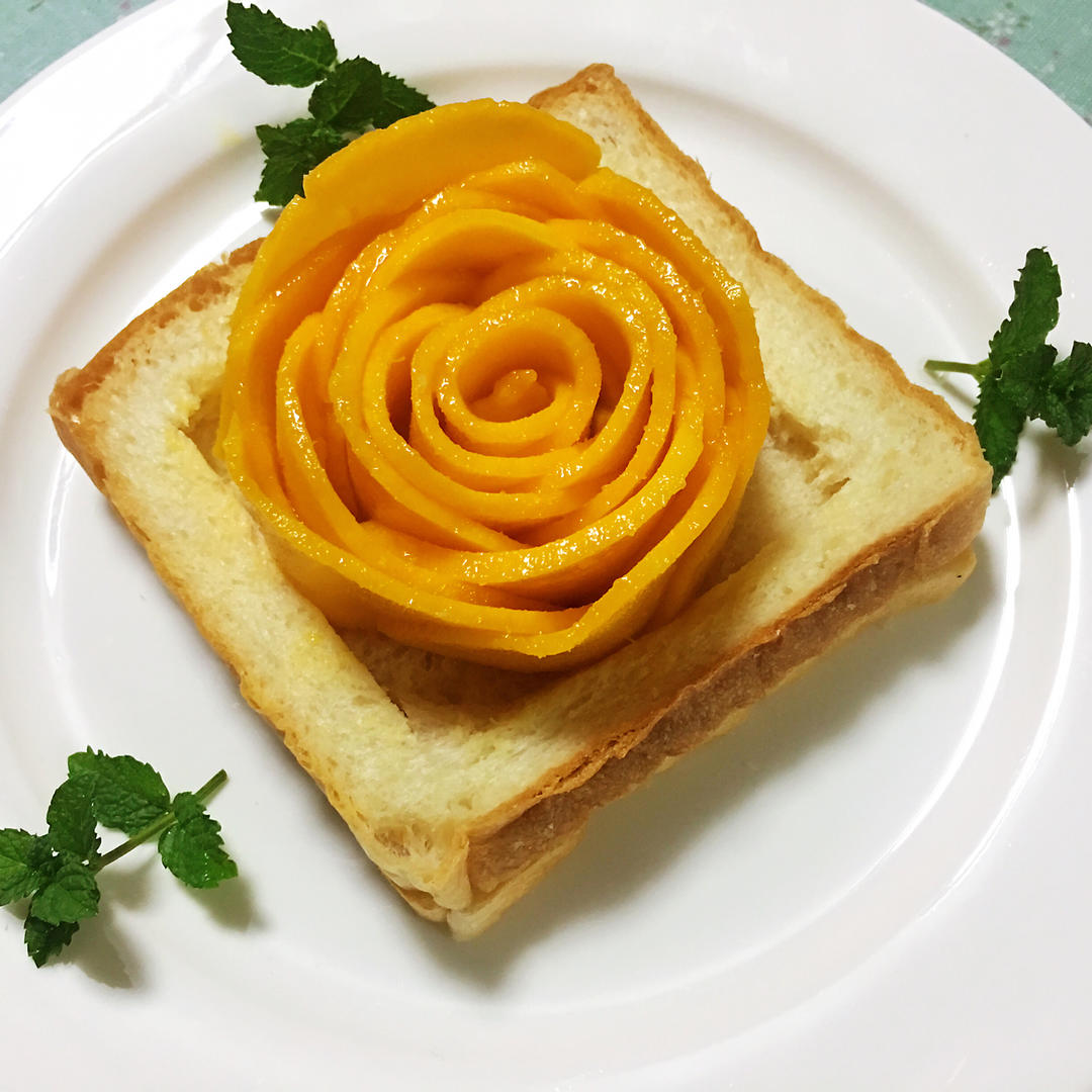 苹果玫瑰吐司