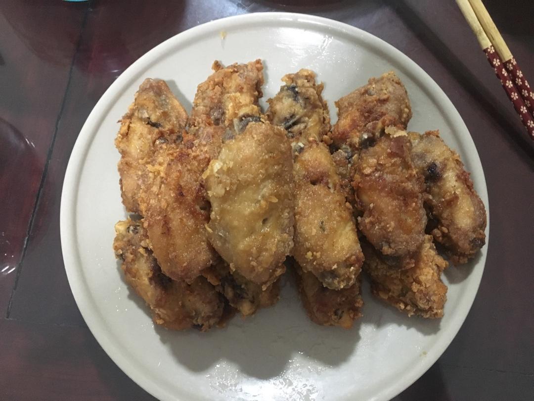 蒜香炸鸡翅