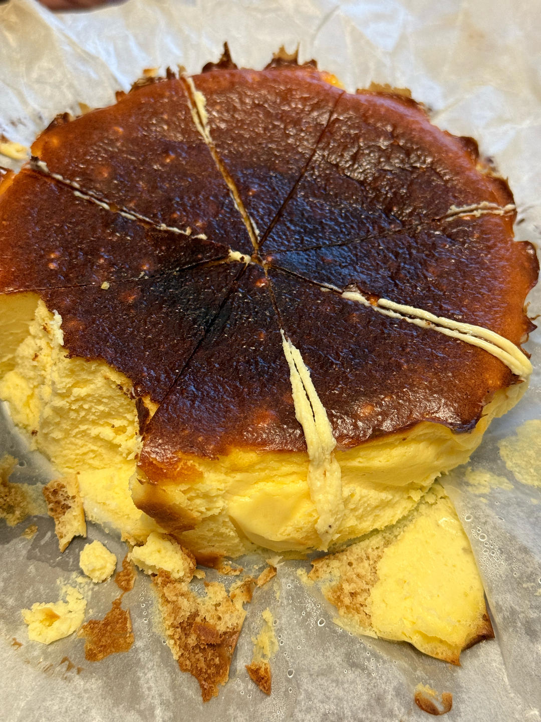 巴斯克芝士蛋糕『最简单的蛋糕』零失败🔥芝士控