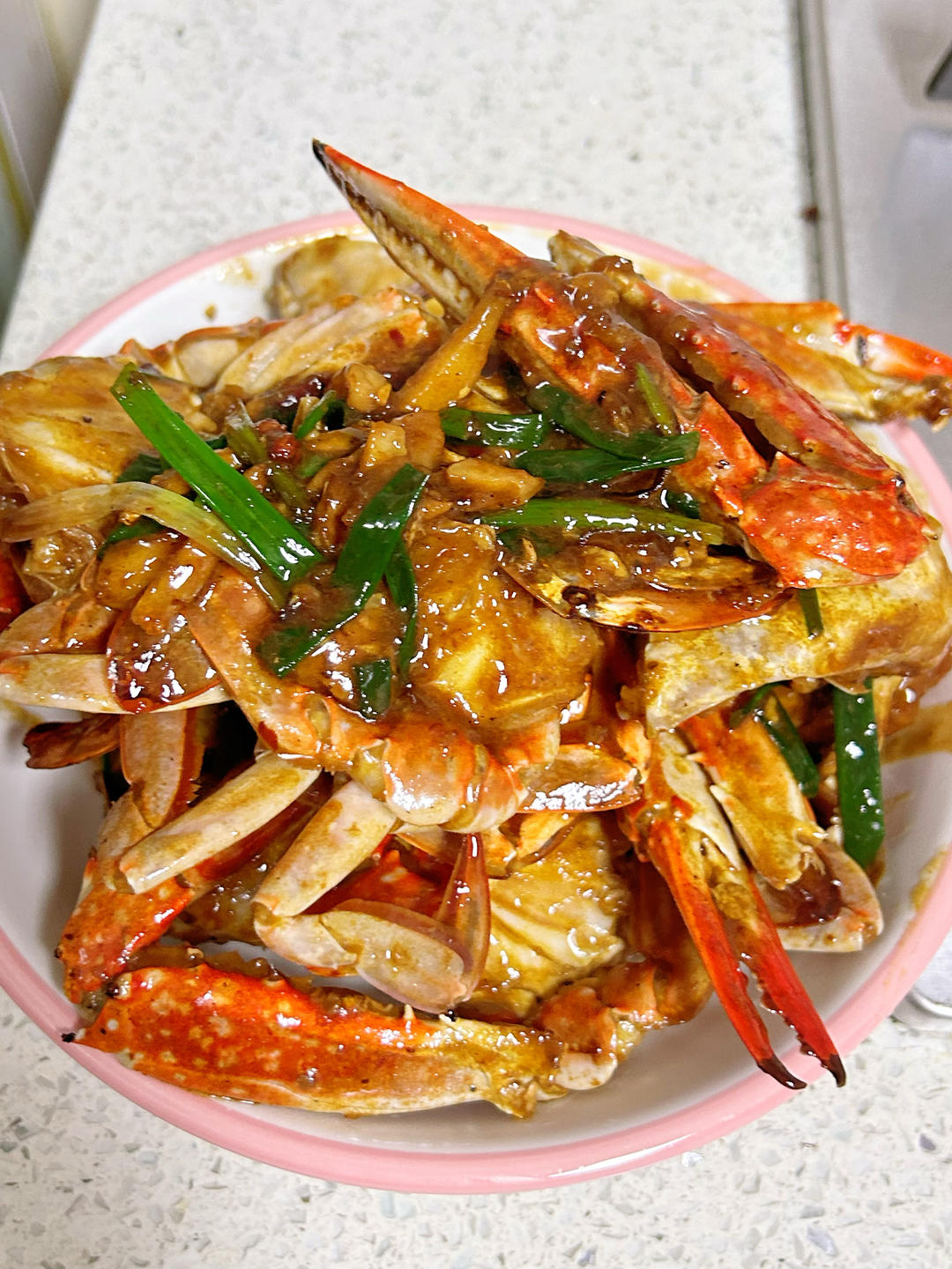 香辣梭子蟹