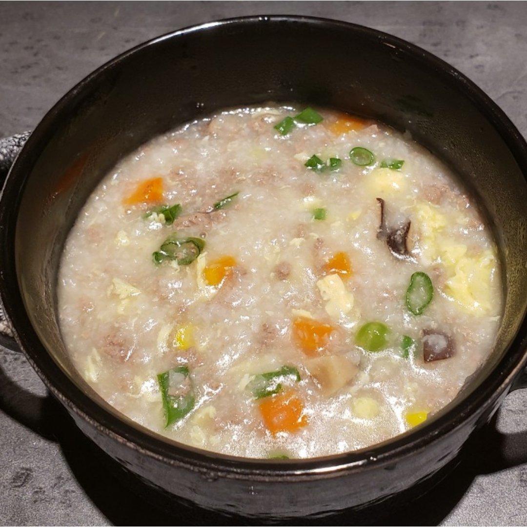 牛肉蛋花粥