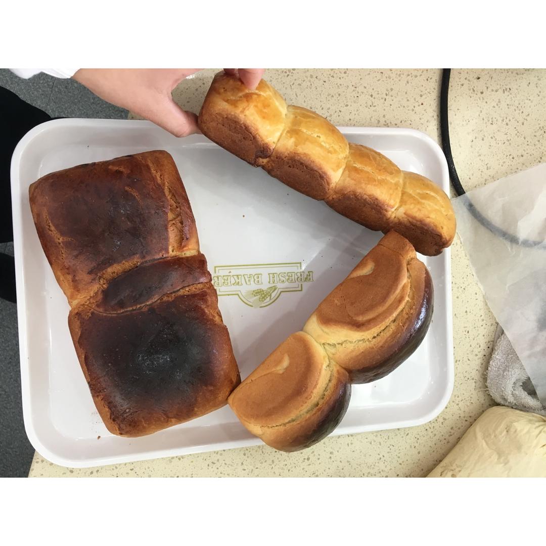 夺命软吐司(๑´ڡ`๑)超软拉丝极速方便的一次发酵吐司