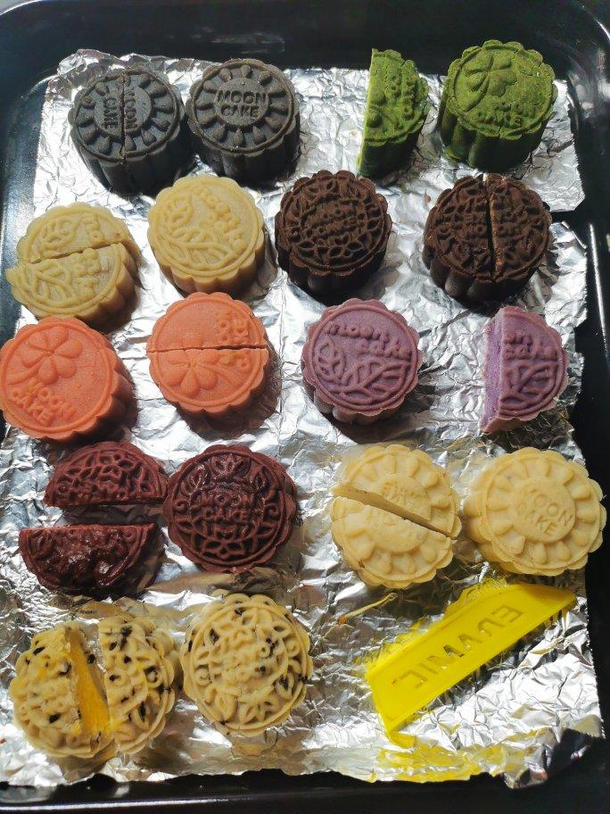 详细步骤手工桃山皮月饼