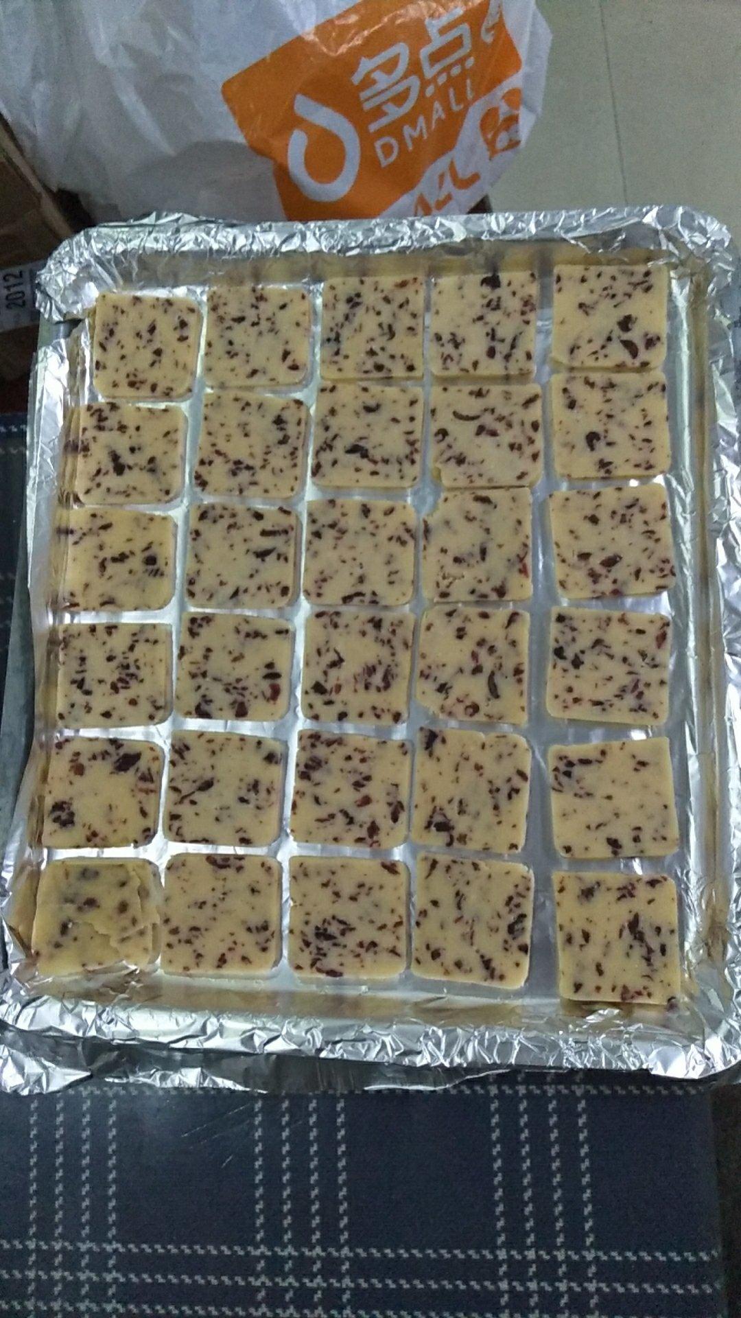 蔓越莓黄油曲奇饼干