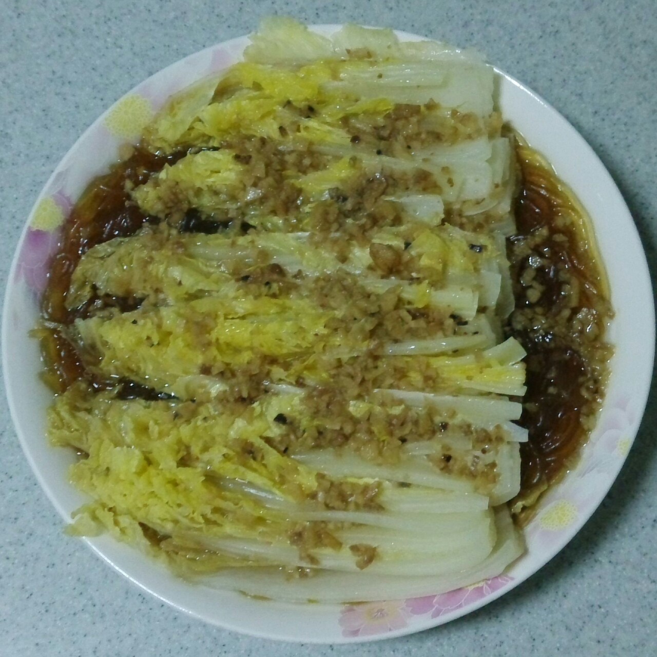 蒜蓉粉丝娃娃菜