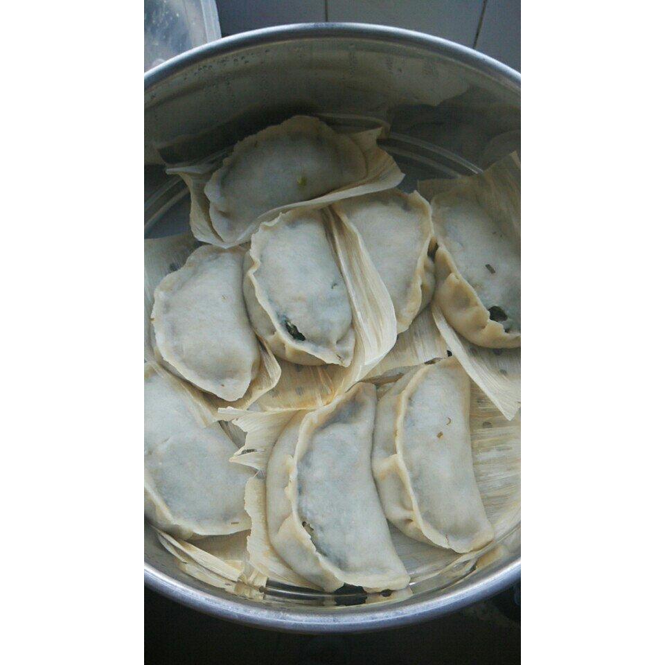 堂妈教你山菜鲜肉大包子